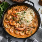 Photo of featured for Spice Up Your Dinner: Irresistibly Creamy Cajun Shrimp with Sausage