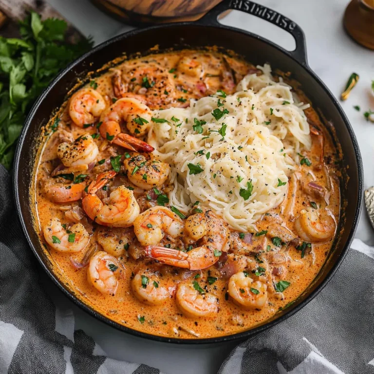 Photo of featured for Spice Up Your Dinner: Irresistibly Creamy Cajun Shrimp with Sausage