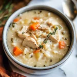 Photo of featured for Cozy Up with a Bowl of Creamy Chicken and Rice Soup