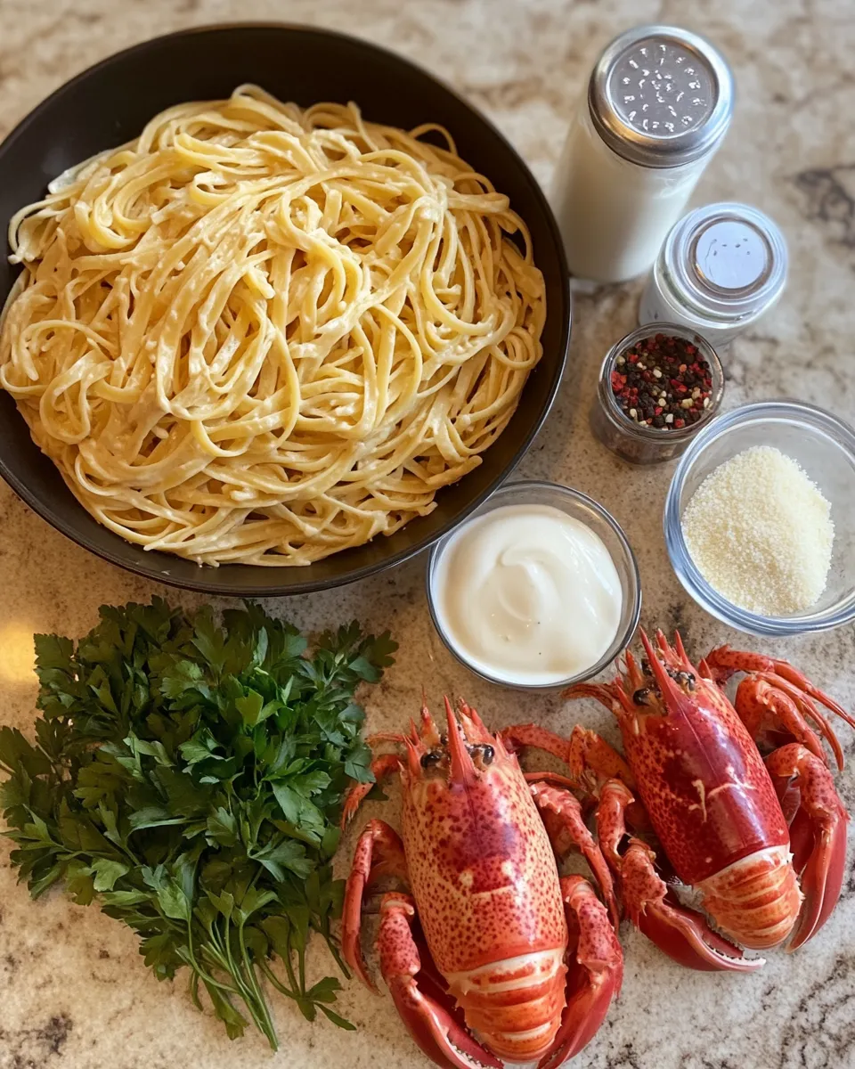 Ingredients for Indulge in Decadence: Creamy Lobster Pasta That Will Elevate Your Dinner Game