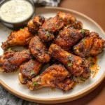 Photo of featured for Crispy Dry Rub Chicken Wings: The Ultimate Game Day Snack