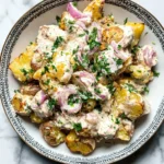Photo of featured for Crispy Smashed Potato Salad: The Perfect Crunchy Twist on a Classic Favorite