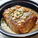 Photo of featured for Savory Simplicity: Crockpot Creamy Garlic Pork Loin Delight