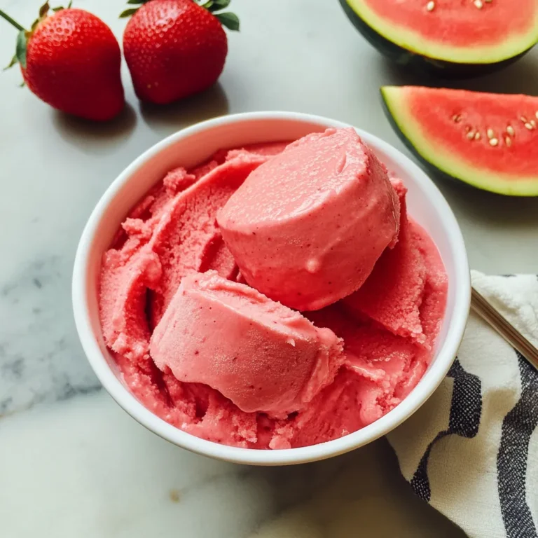 Photo of featured for Chill Out This Summer with Easy Watermelon Sorbet
