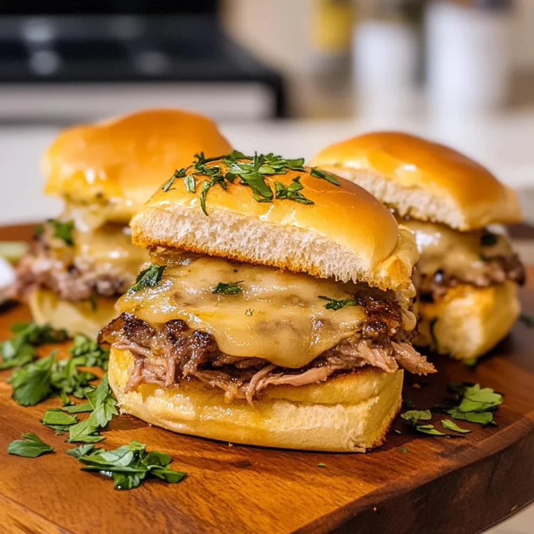 Photo of featured for Savory French Dip Sliders: The Ultimate Game Day Treat