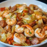 Photo of featured for Savory Delight: Fried Cabbage with Shrimp and Sausage Recipe You'll Crave
