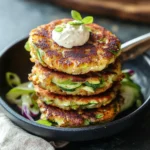 Photo of featured for Crispy Delights: Discover the Irresistible World of Fried Zucchini Cakes