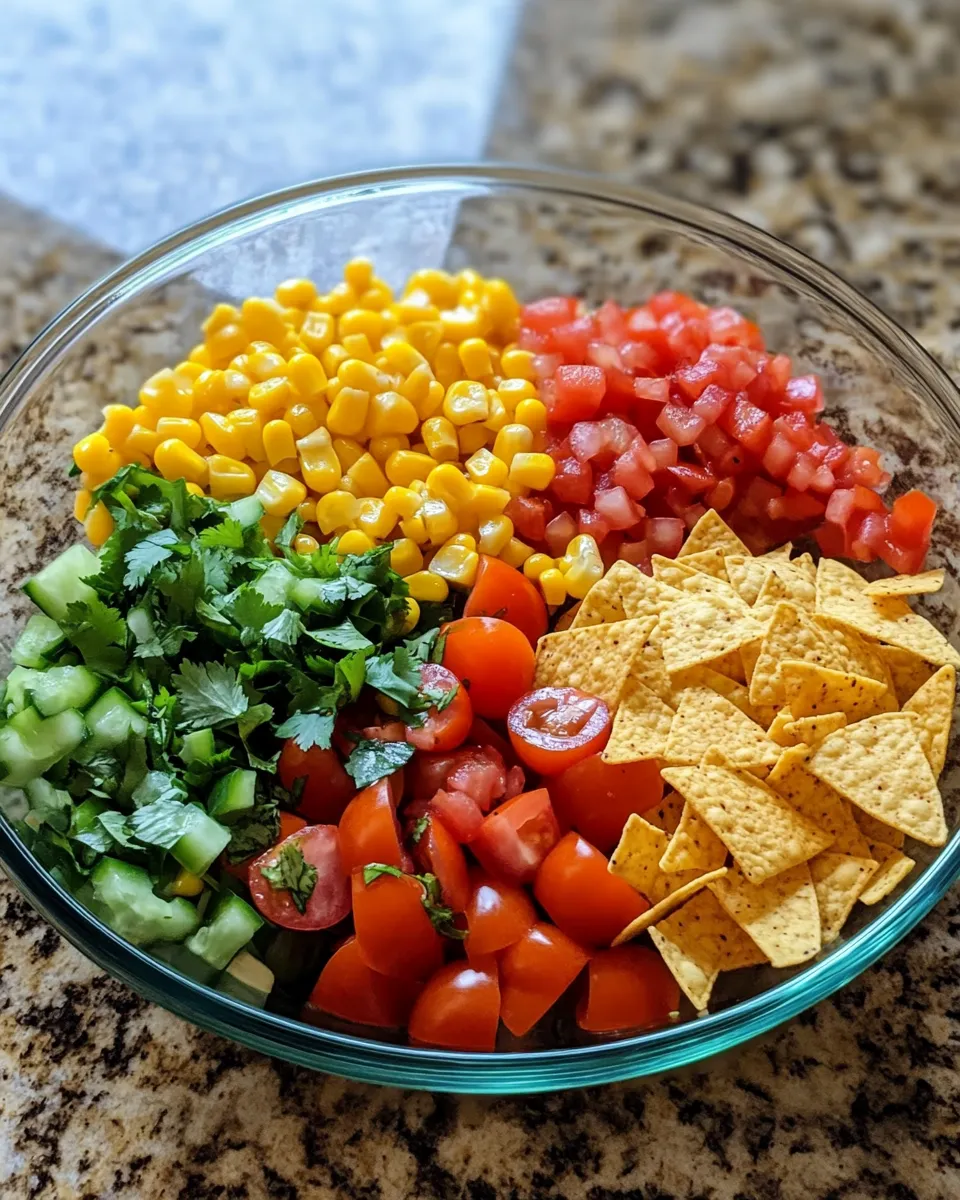 Ingredients for Crunchy Delight: The Ultimate Frito Corn Salad Recipe You'll Love