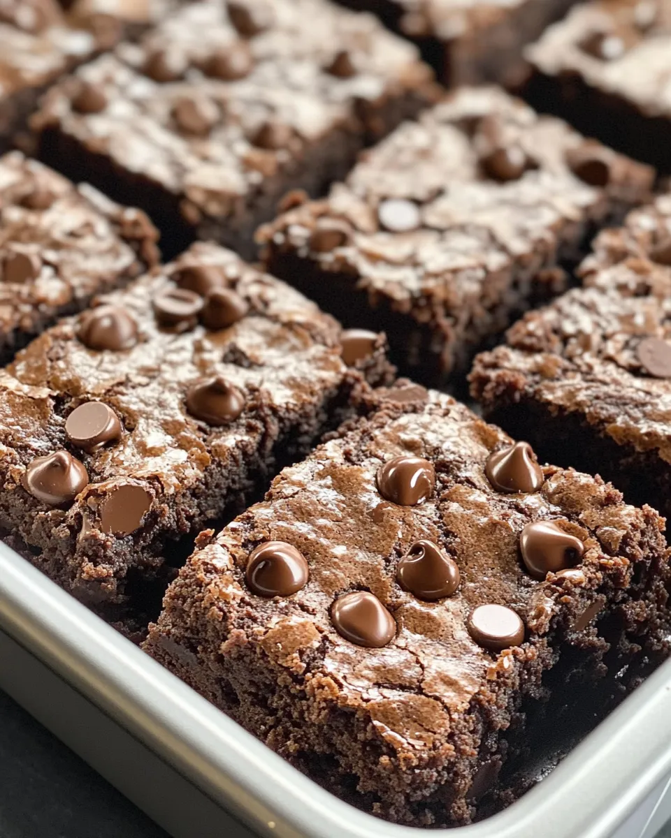 Ingredients for Irresistibly Delicious Fudgy Chewy Brookies: The Ultimate Treat You Can't Resist