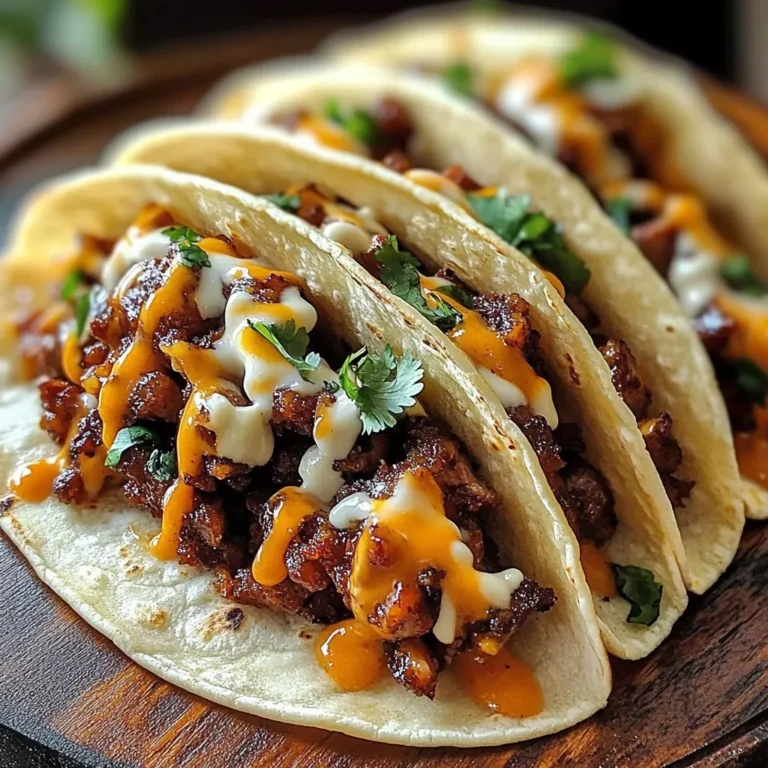 Photo of featured for Savor the Flavor: Garlic Butter Honey BBQ Beef Tacos That Will Change Taco Night Forever