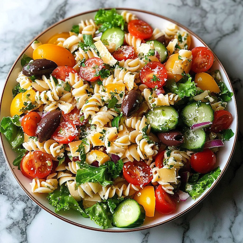 Photo of featured for Delight in the Fresh Flavors of Greek Pasta Salad: A Mediterranean Taste Adventure