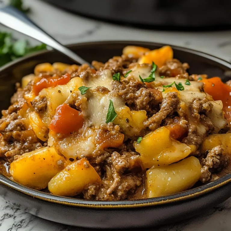 Photo of featured for Hearty Hobo Casserole: A Ground Beef Delight for Cozy Nights