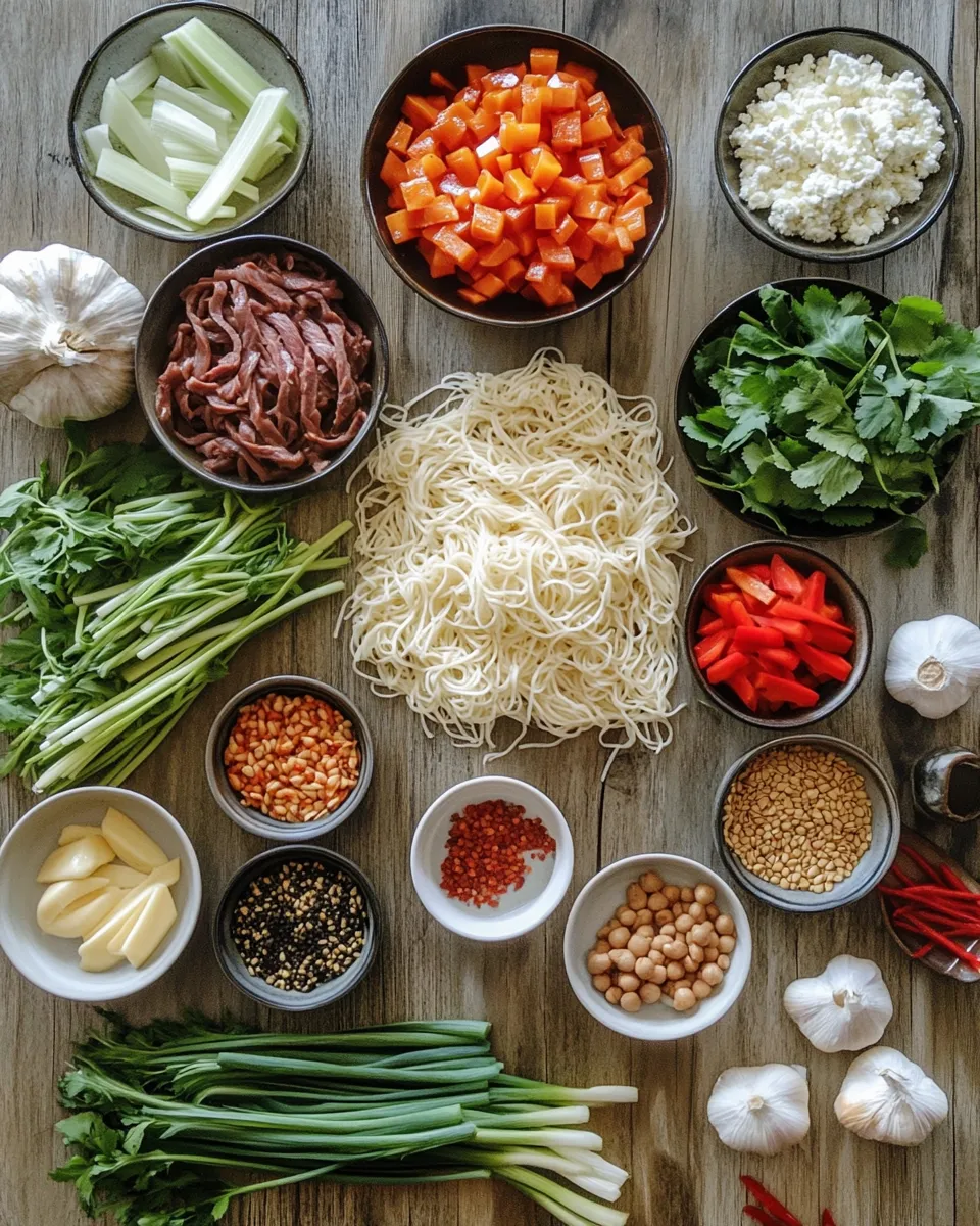 Ingredients for Savor the Flavor: Irresistible Hoisin Beef Noodles You Need to Try