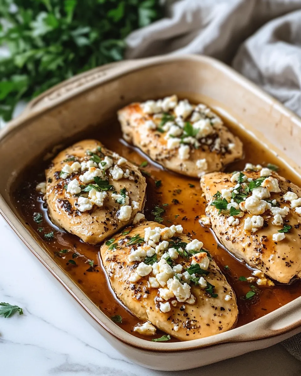 Ingredients for Sweet and Savory Delight: Honey Feta Chicken Recipe You'll Love