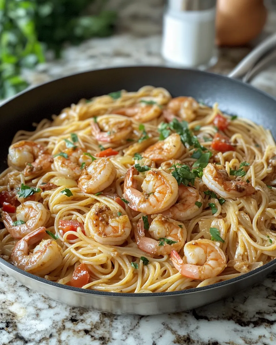 Ingredients for Savor the Flavors: Irresistible Jamaican Shrimp Pasta Recipe