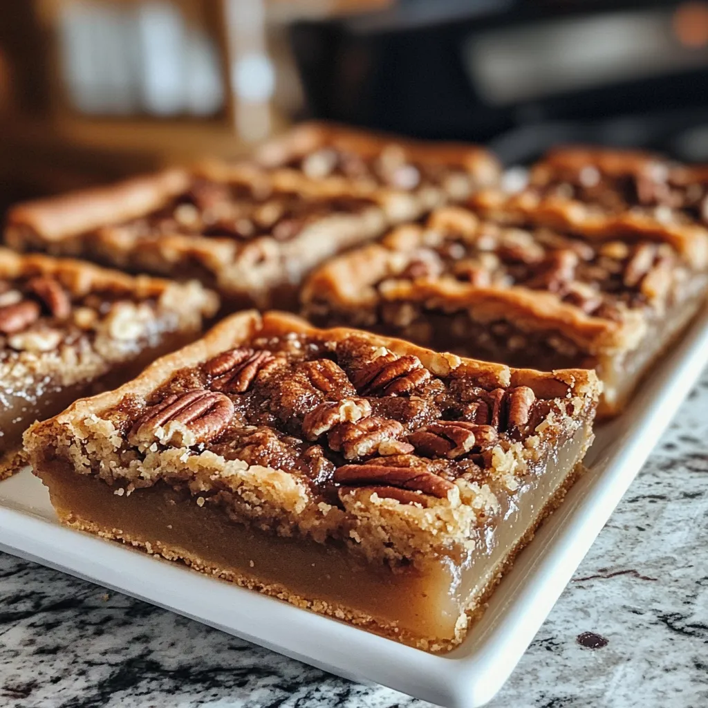 Photo of featured for Effortless Indulgence: Lazy Girl Pecan Pie Bars You’ll Love