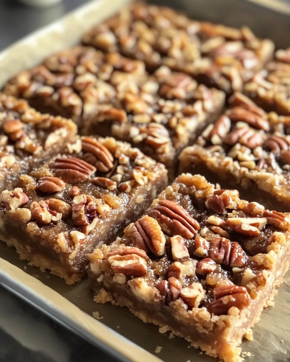 Ingredients for Effortless Indulgence: Lazy Girl Pecan Pie Bars You’ll Love