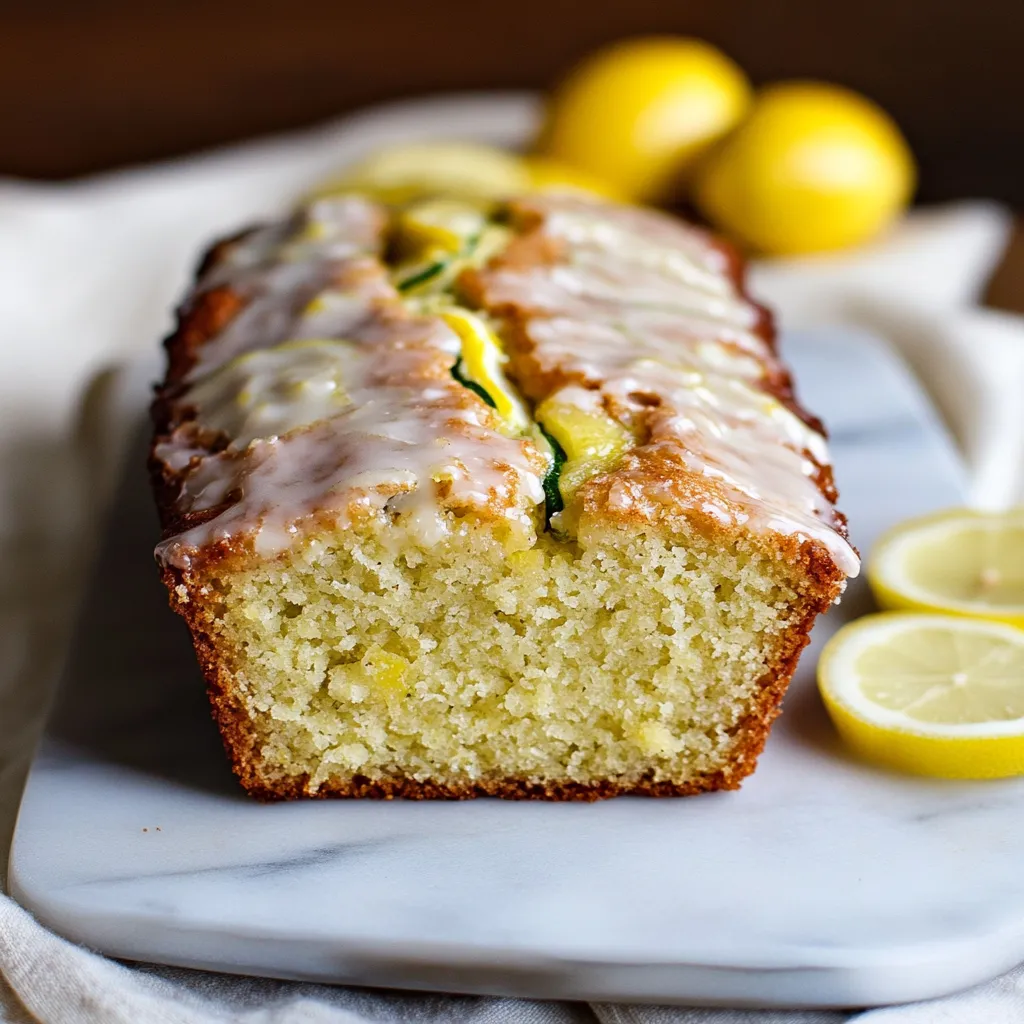 Photo of featured for Zesty Delight: The Ultimate Lemon Zucchini Bread Recipe You'll Love
