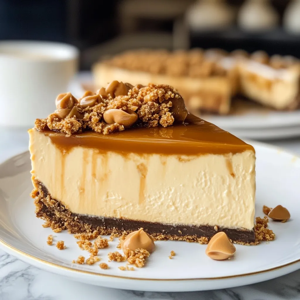 Photo of featured for Indulge Your Sweet Tooth with Loaded Butterscotch Cheesecake Delights