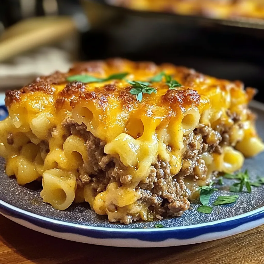 Photo of featured for Savor the Comfort: Mac and Cheese Meatloaf Casserole Delight