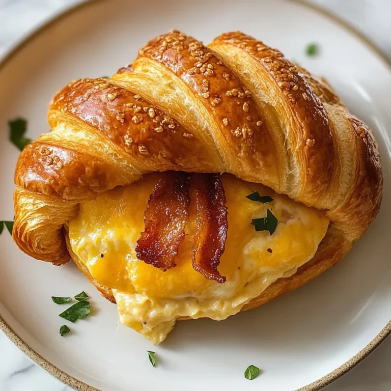 Photo of featured for Rise and Shine with a Maple Mustard Croissant Breakfast Sandwich Delight