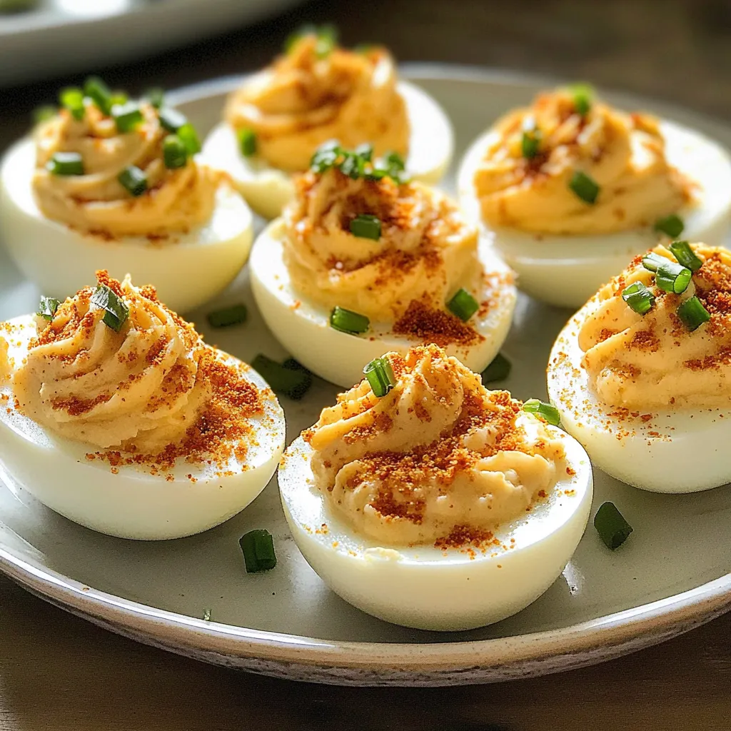 Photo of featured for Elevate Your Appetizer Game with Million Dollar Deviled Eggs