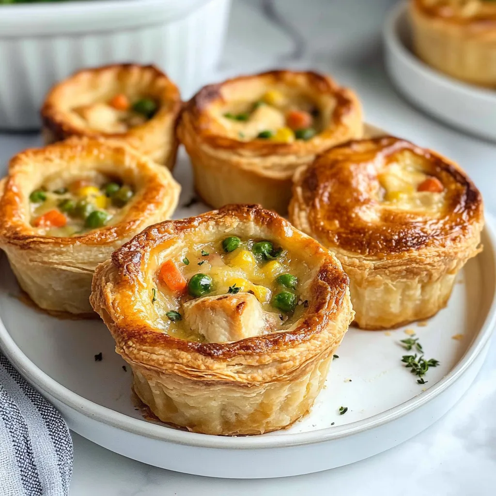 Photo of featured for Irresistibly Cozy: Mini Chicken Pot Pies That Steal the Show