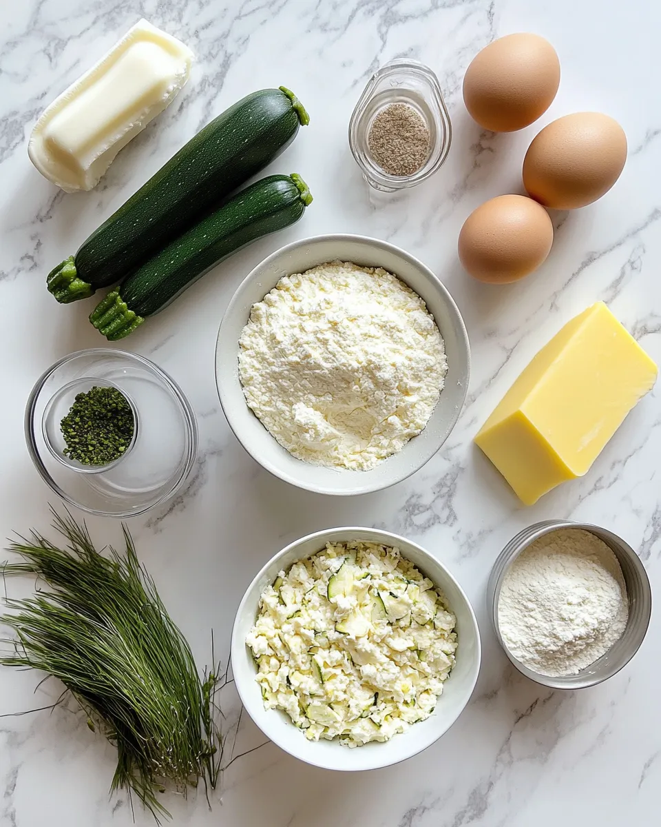 Ingredients for One Bowl Cheesy Zucchini Bread: The Ultimate Comfort Food Delight