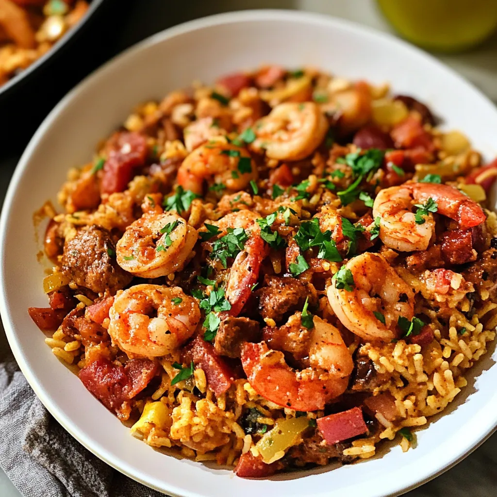 Photo of featured for One Pot Jambalaya: A Flavorful Fiesta in Just One Dish