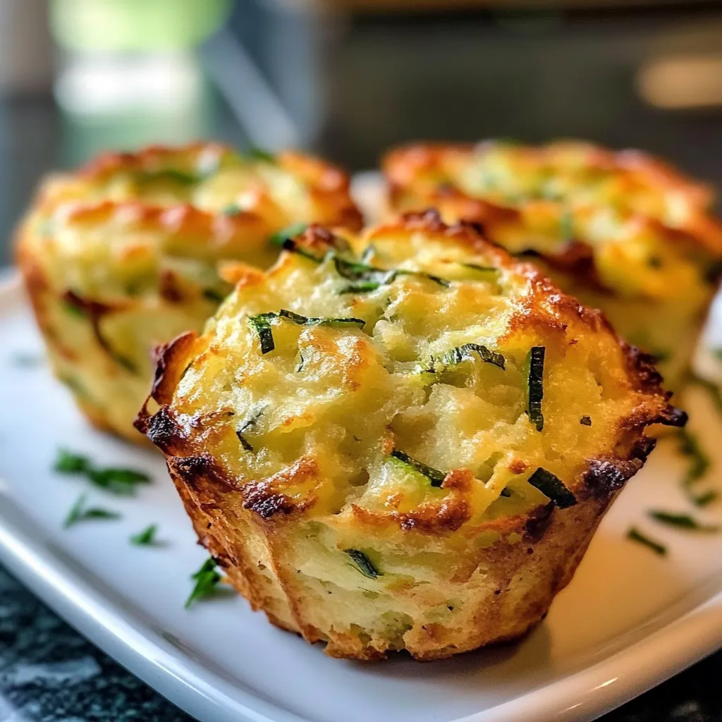Photo of featured for Irresistibly Savory Parmesan Zucchini Potato Muffins You Need to Try