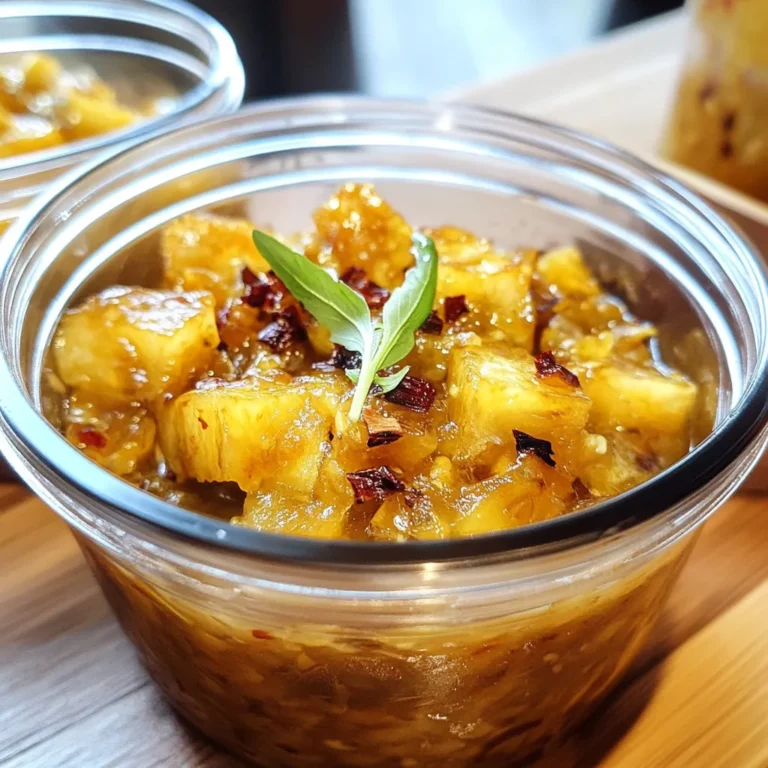 Photo of featured for Sweet and Spicy Delight: Dive into the World of Pineapple Cowboy Candy