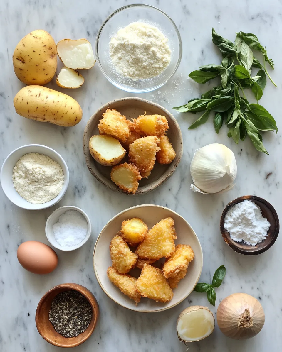 Ingredients for Crispy Potato Nuggets: The Ultimate Comfort Food You Can't Resist