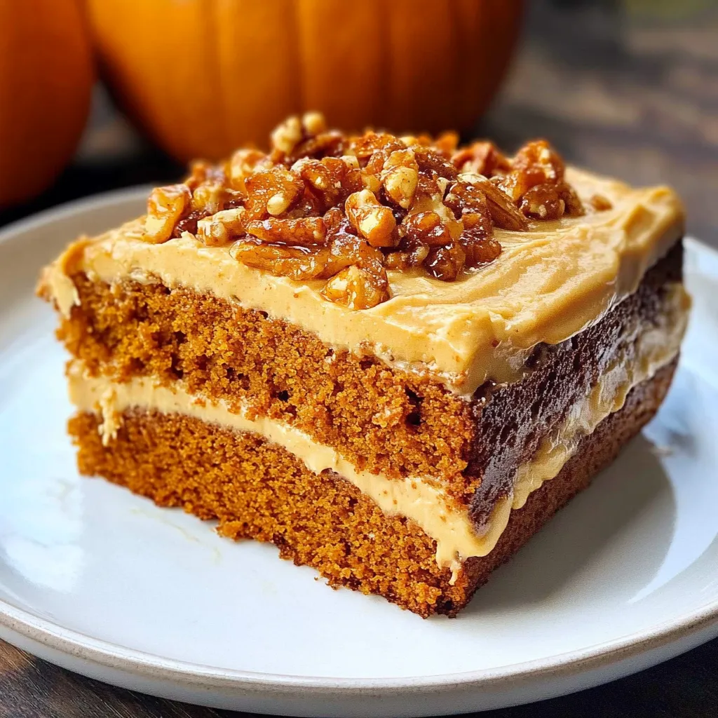 Photo of featured for Irresistibly Moist Pumpkin Cake: A Fall Favorite You Can't Resist