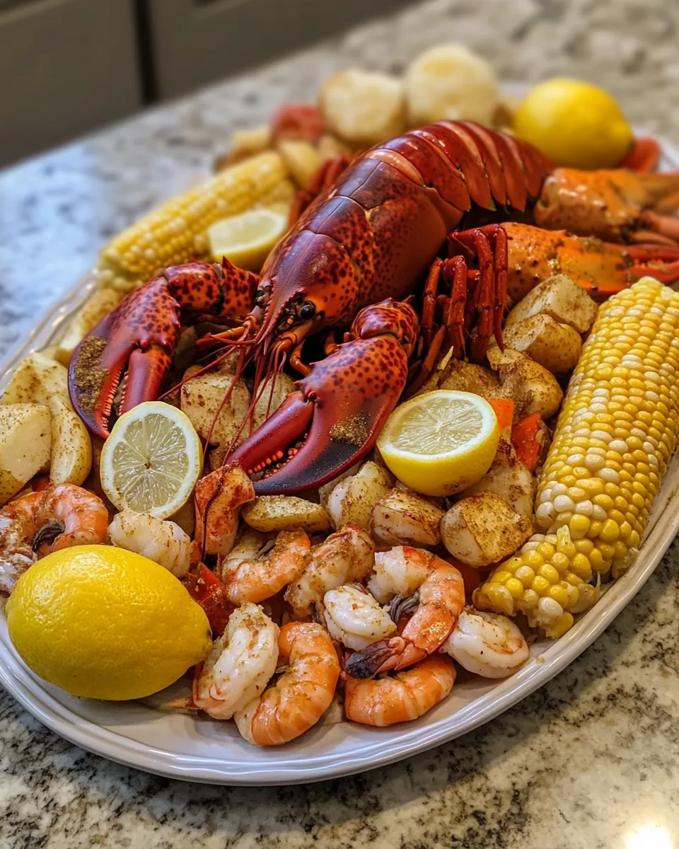 Ingredients for Dive into Flavor: The Ultimate Red Lobster Seafood Boil Experience