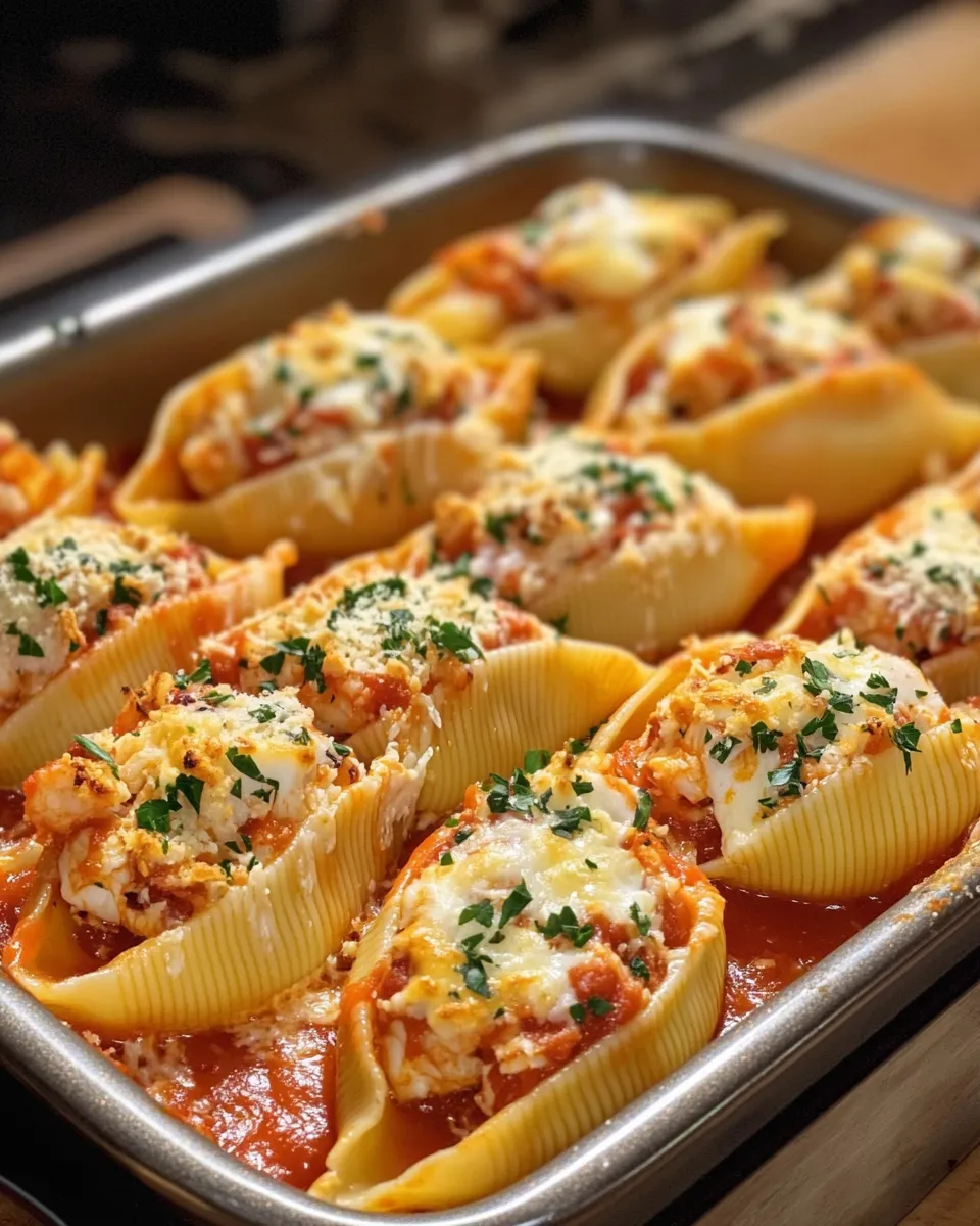 Ingredients for Dive into Delight: Irresistible Seafood Stuffed Shells You Need to Try