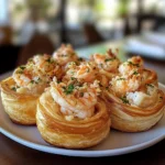 Photo of featured for Savory Sensations: Dive into Shrimp and Crab Croissant Bomb Cups
