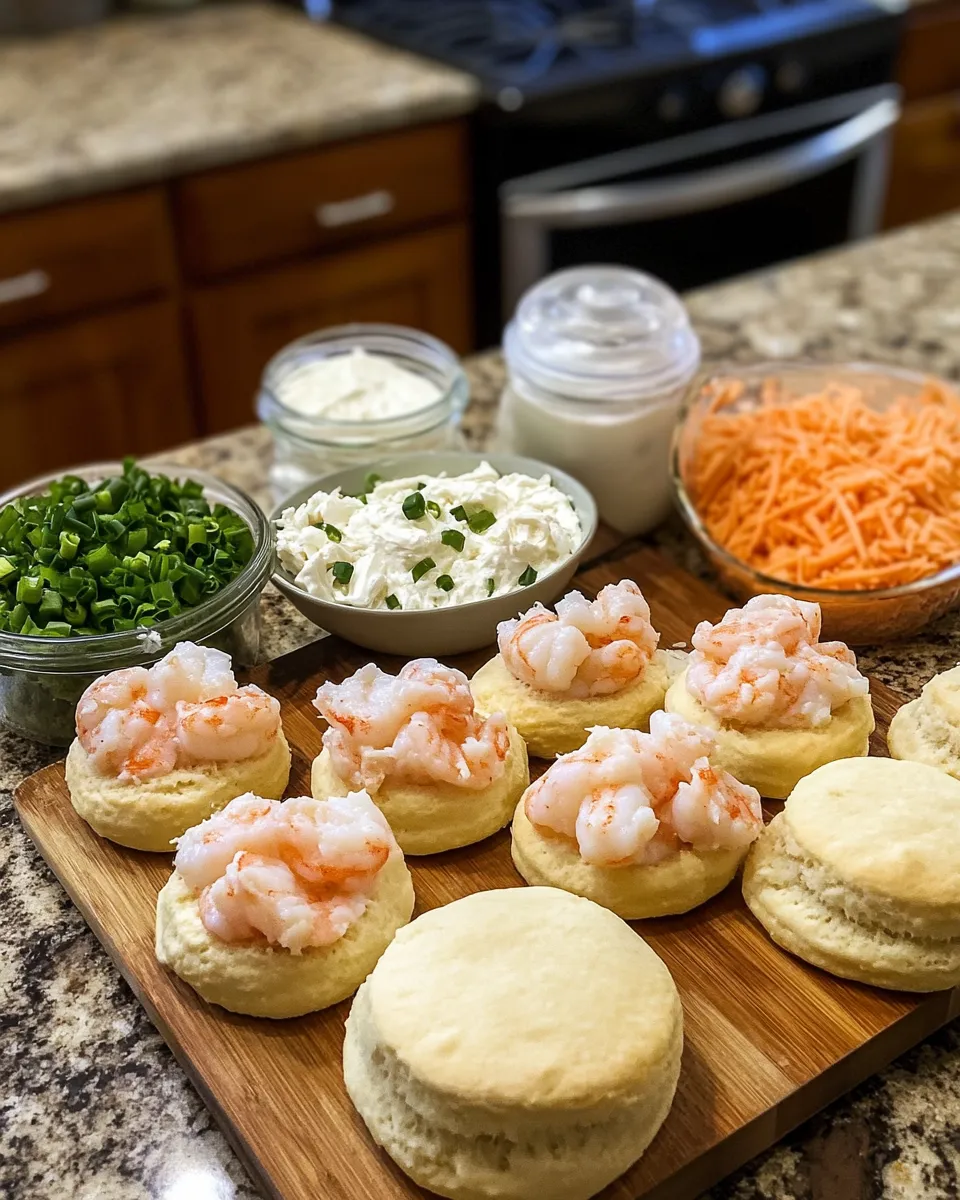 Ingredients for Shrimp and Crab-Stuffed Biscuit Bomb Shells: A Flavor Explosion You Can't Resist