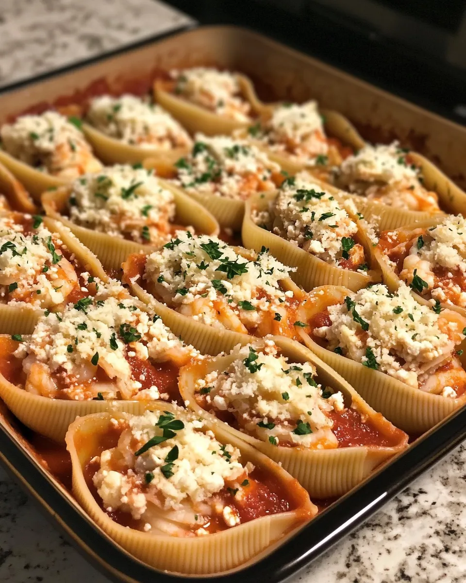 Ingredients for Dive into Deliciousness: Shrimp and Crab Stuffed Shells That Will Wow Your Taste Buds