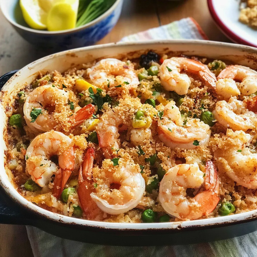 Photo of featured for Savory Shrimp Casserole: A Comfort Food Delight You Can't Resist