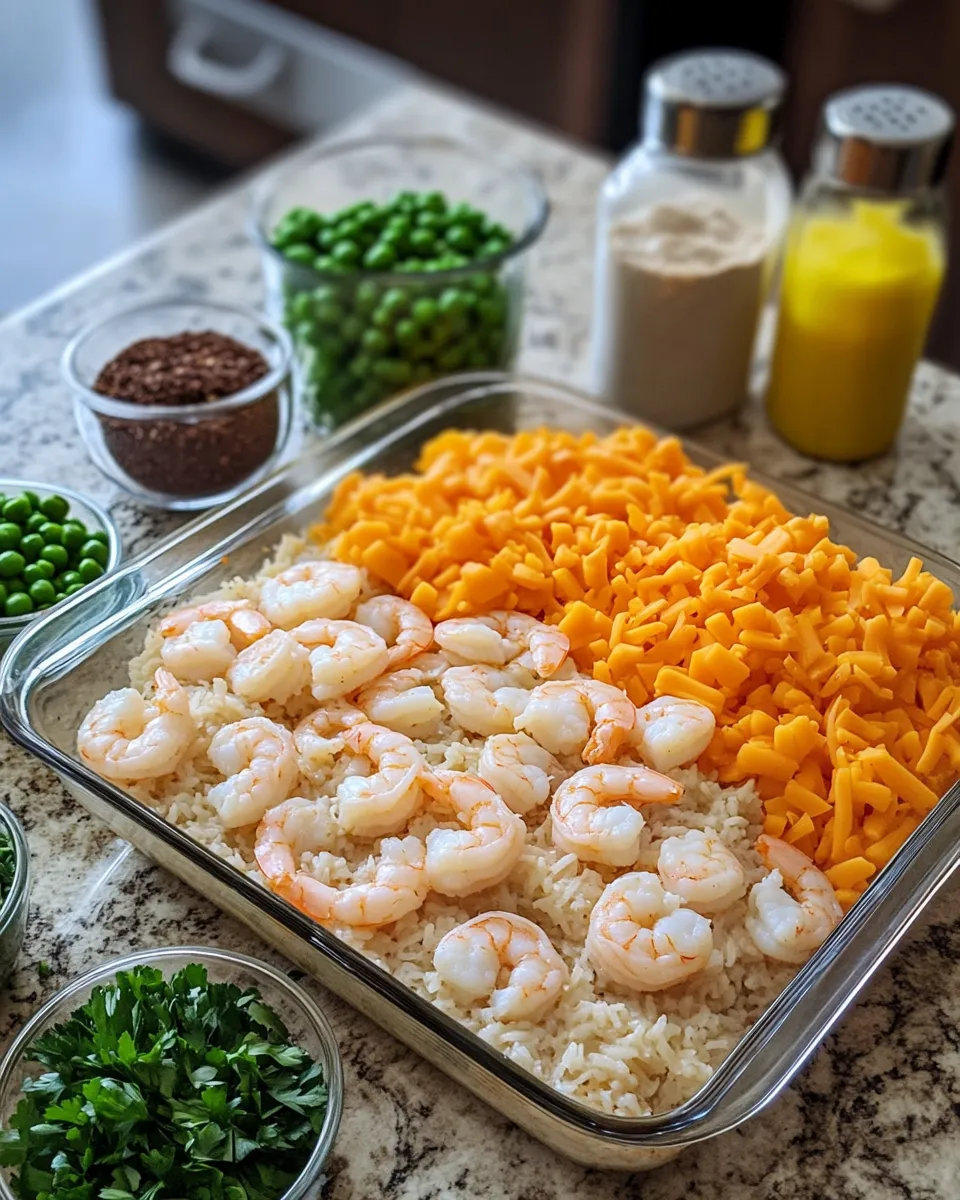 Ingredients for Savory Shrimp Casserole: A Comfort Food Delight You Can't Resist
