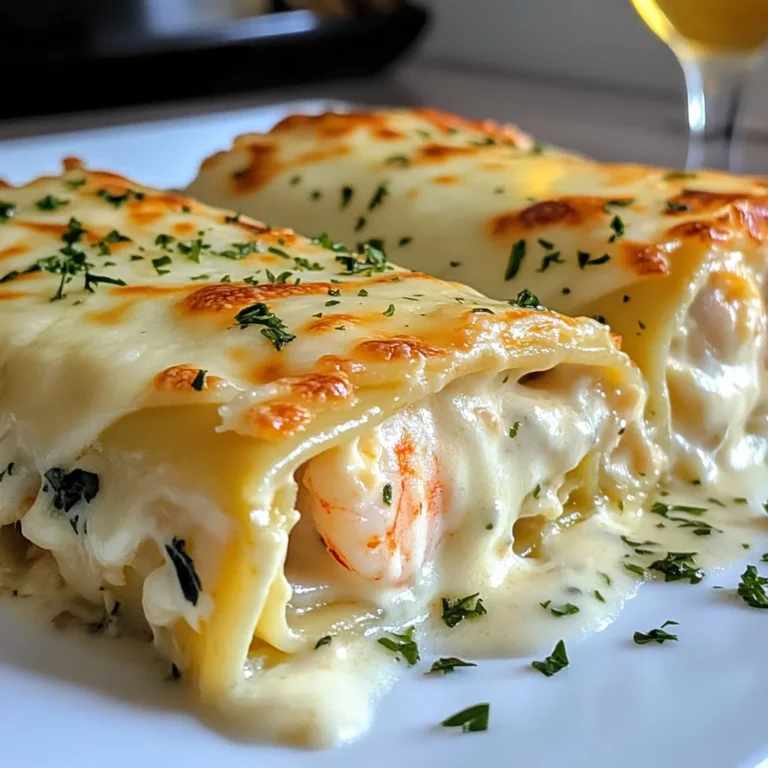 Photo of featured for Dive into Decadence: Shrimp & Crab Alfredo Lasagna Roll-Ups You’ll Crave