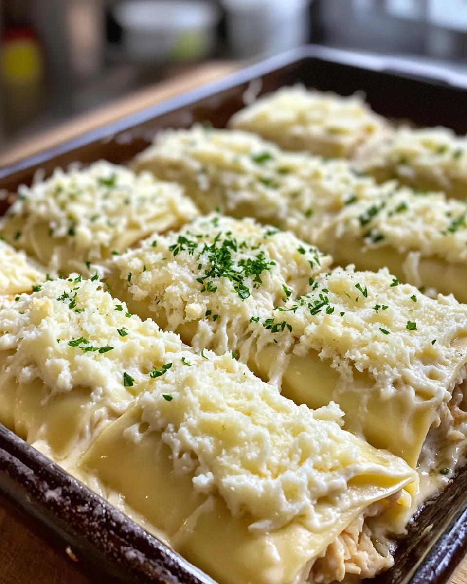 Ingredients for Dive into Decadence: Shrimp & Crab Alfredo Lasagna Roll-Ups You’ll Crave