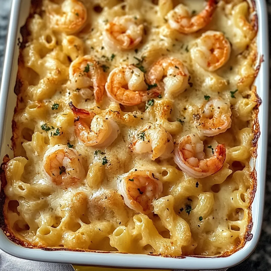 Photo of featured for Irresistible Shrimp Scampi Pasta Bake: A Comfort Food Delight