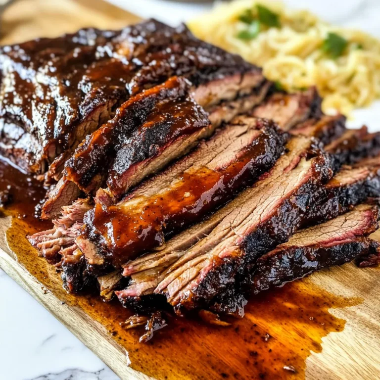 Photo of featured for Melt-in-Your-Mouth Slow Cooker Beef Brisket Bliss