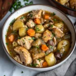 Photo of featured for Hearty Slow Cooker Chicken Stew for Cozy Nights
