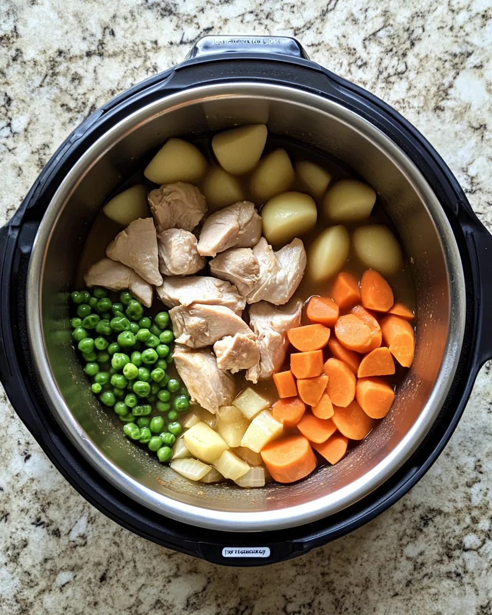 Ingredients for Hearty Slow Cooker Chicken Stew for Cozy Nights