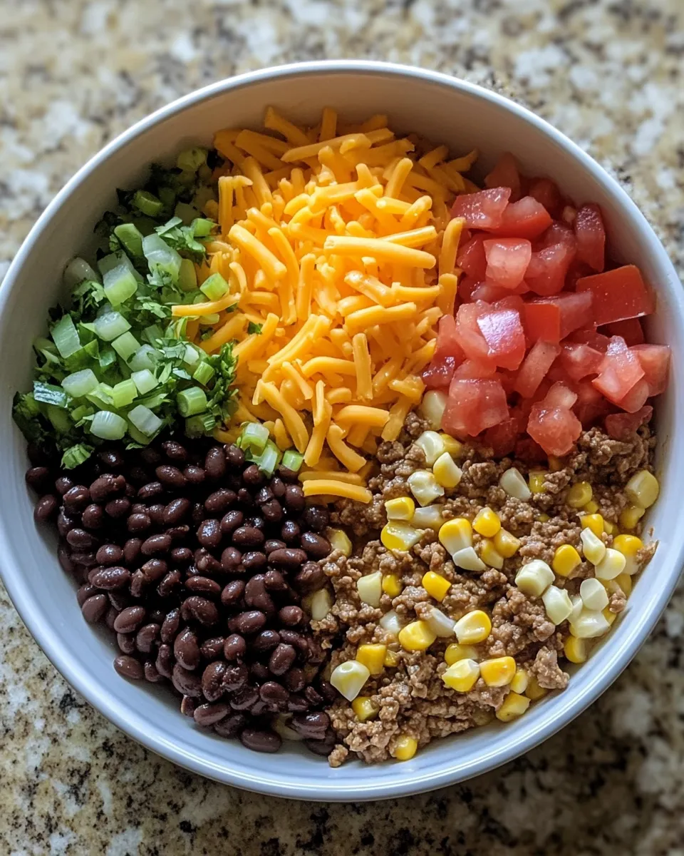 Ingredients for Saddle Up for Flavor with Slow Cooker Cowboy Casserole