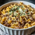 Photo of featured for Creamy Comfort: Dive into Delicious Sour Cream Beef Noodle Casserole