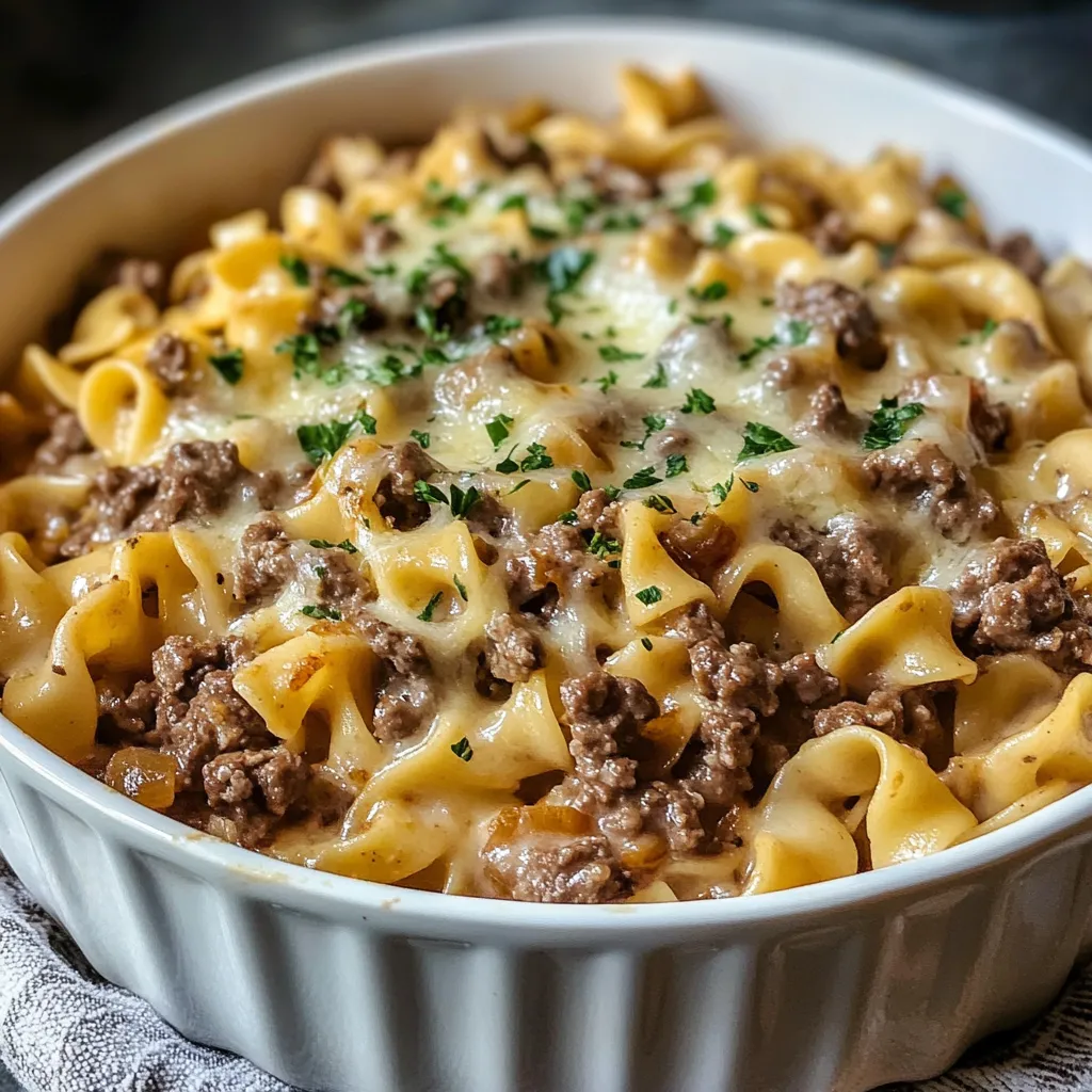 Photo of featured for Creamy Comfort: Dive into Delicious Sour Cream Beef Noodle Casserole