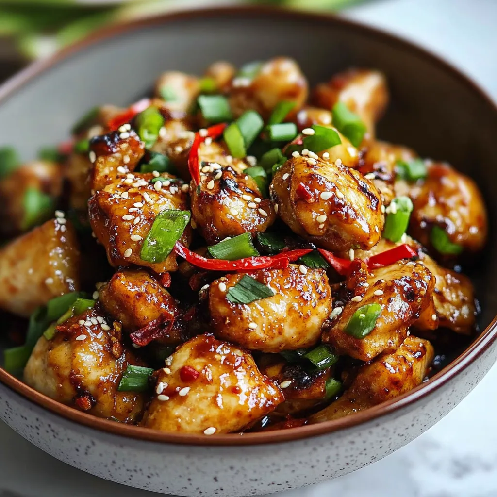 Photo of featured for Savor the Heat: Spicy Ginger Chicken Delight Awaits